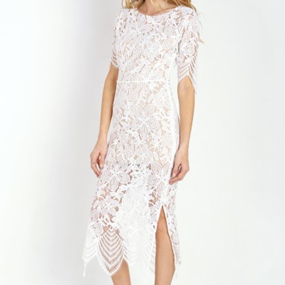 For Love and Lemons Luna maxi dress size S